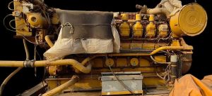 Used Mild Steel Caterpillar Marine Engine
