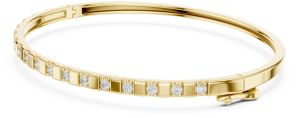 Classic Diamond Line Bangle
