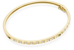 Classic Diamond Line Bangle