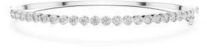 Graceful Diamond Half Tennis Bangle