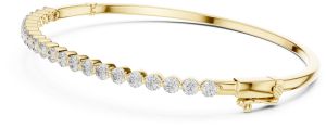 Graceful Diamond Half Tennis Bangle