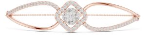 Infinity Halo Diamond Bracelet