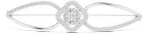Infinity Halo Diamond Bracelet