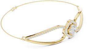 Infinity Halo Diamond Bracelet