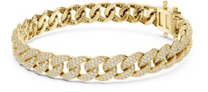 Luxury Cuban Link Diamond Bracelet