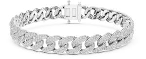 Luxury Cuban Link Diamond Bracelet