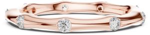 Modern Flush Diamond Wedding Band