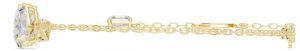 Modern Multi Shape Diamond Bracelet