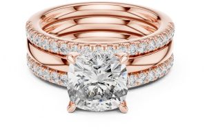 Princess Solitaire Diamond Bridal Ring