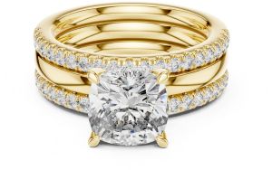 Princess Solitaire Diamond Bridal Ring