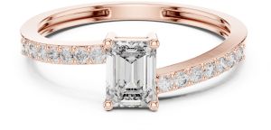 Princess Solitaire Diamond Engagement Ring