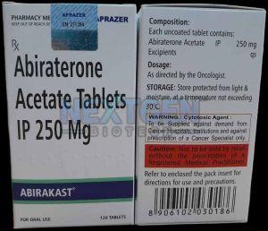 Abirakast 250mg Abiraterone Acetate Tablet