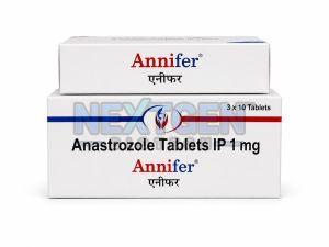 Annifer 1mg Anastrozole Tablet