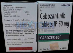Cabozer 60mg Cabozantinib Tablet
