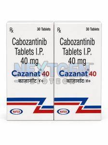 Cazanat 40mg Cabozantinib Tablet
