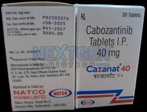 Cazanat 40mg Cabozantinib Tablet