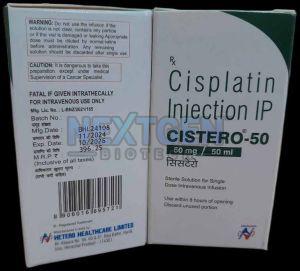 Cistero 50mg Cisplatin Injection