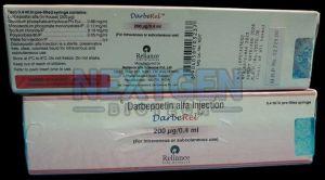 Darberel 200mcg Darbepoetin ALFA Injection