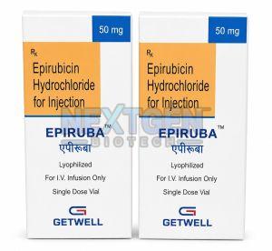 Epiruba 50mg Epirubicin Hydrochloride Injection