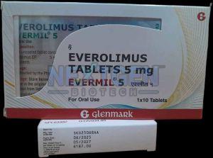 Evermil 5mg Everolimus Tablet