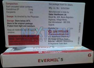 Evermil 5mg Everolimus Tablet