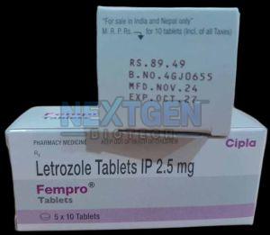 Fempro 2.5mg Letrozole Tablet