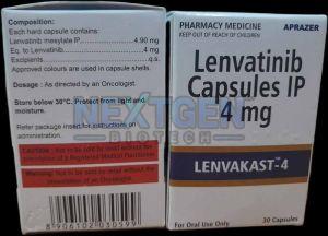 Lenvakast 4mg Lenvatinib Capsule