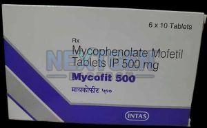 Mycofit 500mg Mycophenolate Mofetil Tablet