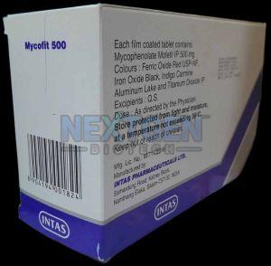 Mycofit 500mg Mycophenolate Mofetil Tablet