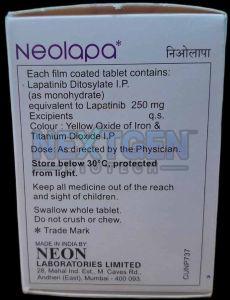 Neolapa 250mg Lapatinib Tablet