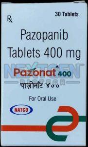 Pazonat 400mg Pazopanib Tablet