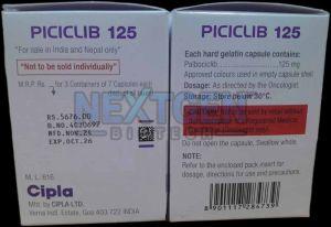 Piciclib 125mg Palbociclib Capsule