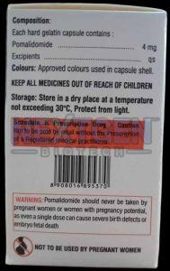 Pomide 4mg Pomalidomide Capsule