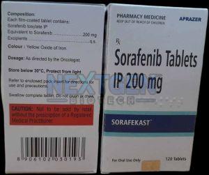 Sorafekast 200mg Sorafenib Tablet