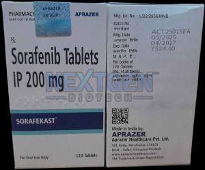 Sorafekast 200mg Sorafenib Tablet