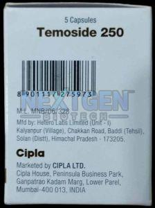 Temoside 250mg Temozolomide Capsule