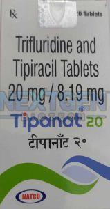 Tipanat 20mg Trifluridine Tipiracil Tablet