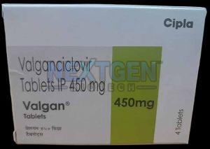 Valgan 450mg Valganciclovir Tablet