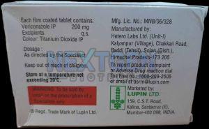 Voritrol 200mg Voriconazole Tablet