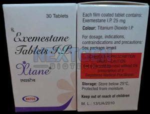 Xtane 25mg Exemestane Tablet