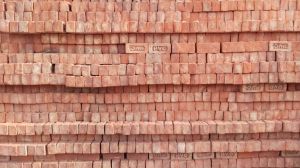 75mm PVC Red Clay Brick