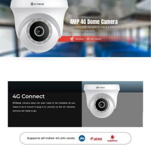 Hi Focus HC-DG40T-4G HD Dome Camera