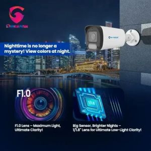 Hi Focus HC-lPC-TQA4318L-TWL-0400 8MP IP Bullet Camera