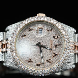 Handcrafted Diamond Automatic Watch