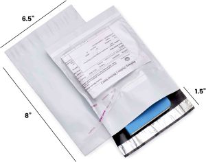 6.5X8 Plain Courier Bag WITH SK Pod Pocket