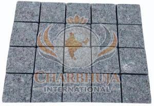 Black Granite Cobblestone