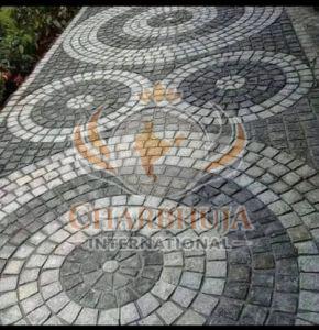 Black Limestone Cobble Stone