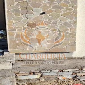 Brown Crazy Paving Flagstone Sandstone