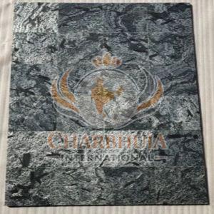 Mirror Polished Silver Grey Slate