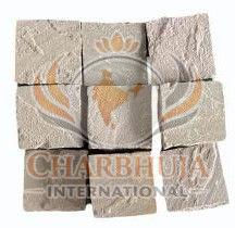 Natural Beige Sandstone Cobbles